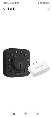 ULTRALOQ Smart Door Deadbolt Lock U-Bolt with WiFi Bridge