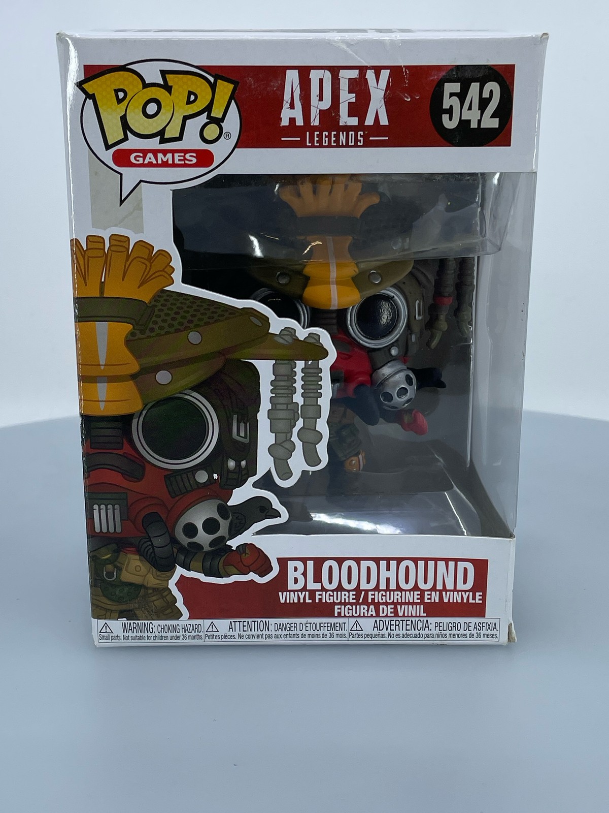 Funko Pop! Figura Vinilo Games Apex Legends Bloodhound #542 Caja Dañada Ver Fotos