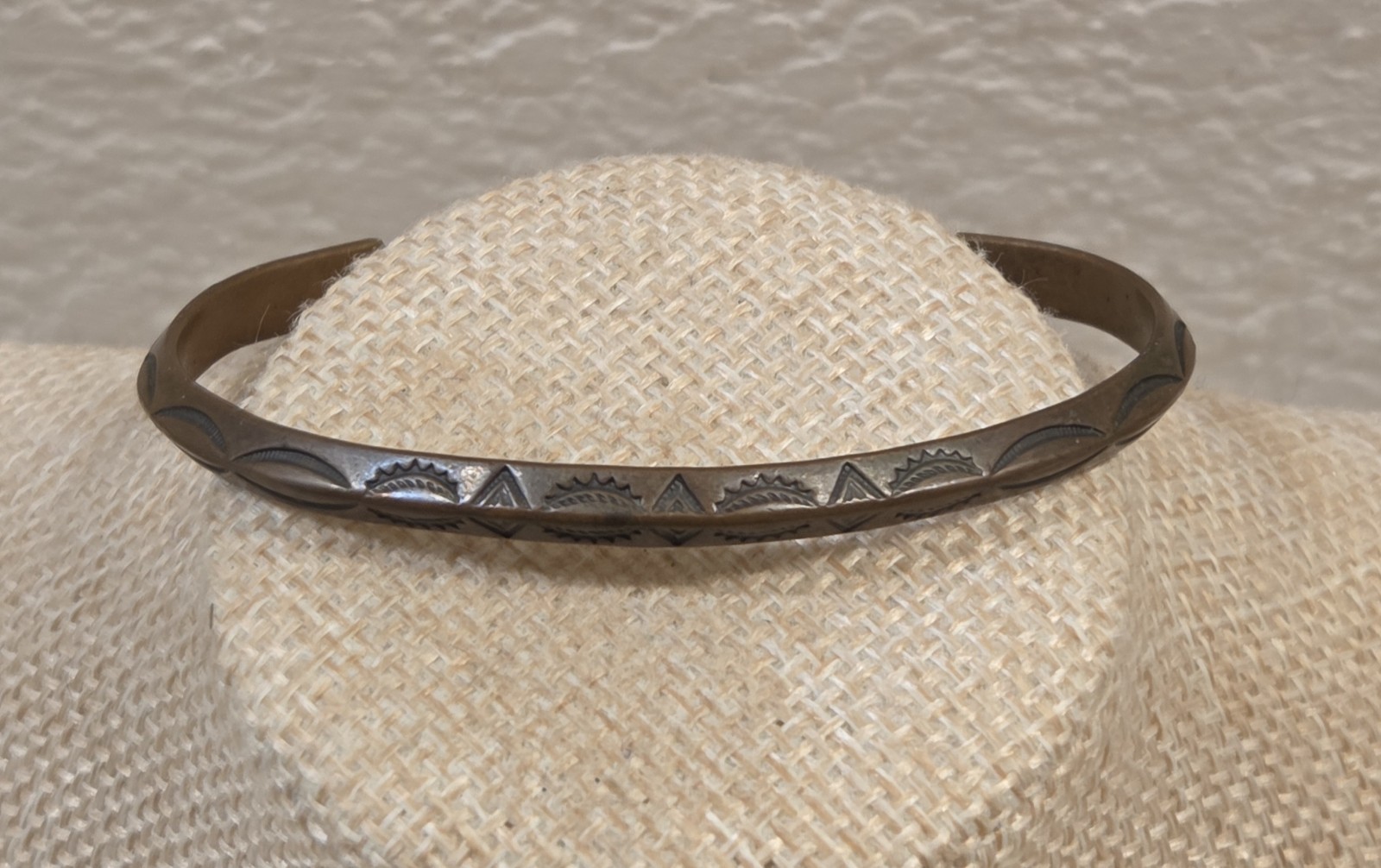 1970s Solid Copper Native American Southwestern D… - image 2