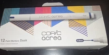 Copic Acrea 12 Paint Markers DUSK