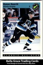1993 Classic Pro Prospects Roman Hamrlik #50 Atlanta Knights NHL Hockey