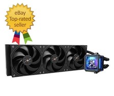 FW PRO 360 Black-360mm AIO CPU Liquid Cooler,IPS LCD Screen...