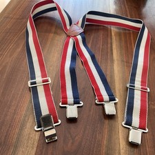 Action Leather craft Suspenders Pathetic Heavy Duty Clips