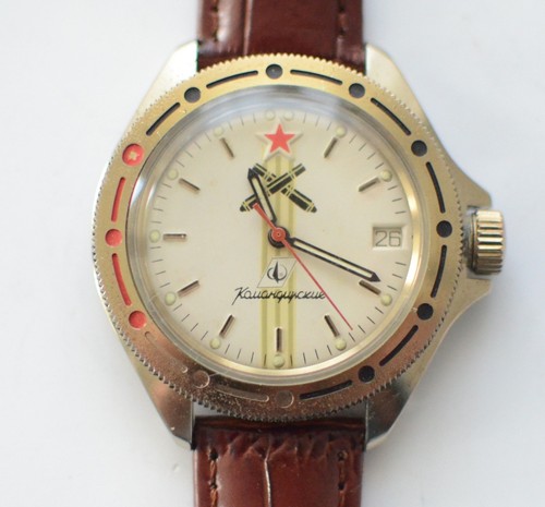 Vostok Komandirskie UDSSR Handaufzugsuhr - Bild 1 von 15