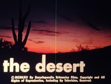 The Desert, EB Films 1962, Color 800ft Reel 16mm