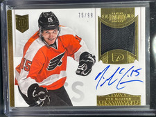 Tye McGinn - 2013-14 Panini Dominion Autographed Patches #AP-TM 75/99 RC