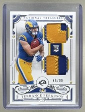 Terrance Ferguson 2025 National Treasures #27 Rookie Dual Patch RC /99