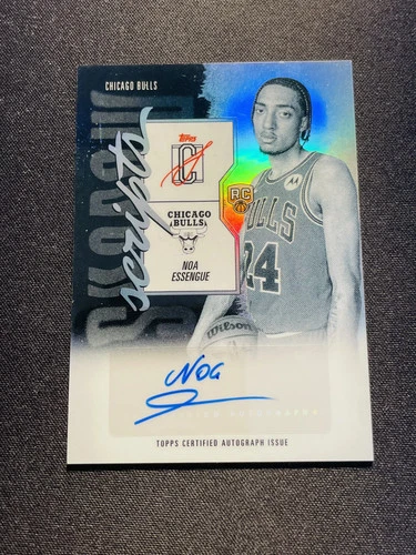2025 Topps Signature Noa Essengue Base (RAW)