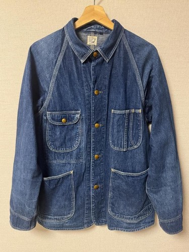 Orslow, orSlow 1950s Denim Coverall Indigo Cotton Unisex Used