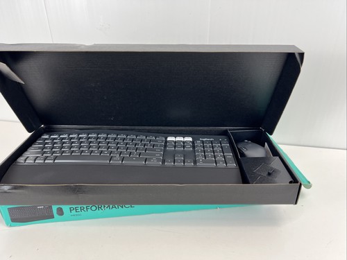 Logitech 920-008219-PB-RC MK850 Wireless Keyboard & Mouse - Black - Picture 10 of 12