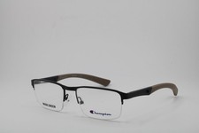 NEW CHAMPION CU MAKE 200 C03 BLACK BROWN AUTHENTIC FRAMES EYEGLASSES 53-18
