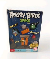 RARE 2012 ANGRY BIRDS SPACE GAME MATTEL COMPLETE              