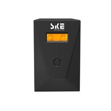 SKE UPS Battery Backup and Surge Protector for Computer 1500V/900W LCD Display