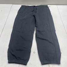 Old Navy Jogger Pants Mens XL Gray Heavyweight Fleece Sweatpants Cuffed Lounge