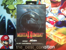 Thumbnail of ebay&reg; auction 358714377508 | MORTAL KOMBAT II 2 (Acclaim) ●5.5/10● PAL 100% Original SEGA MEGA DRIVE ⚡