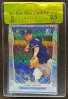 2014 Bowman Draft Trea Turner 1st Chrome Shimmer Refractor #14/15 BGS RCR 9.5