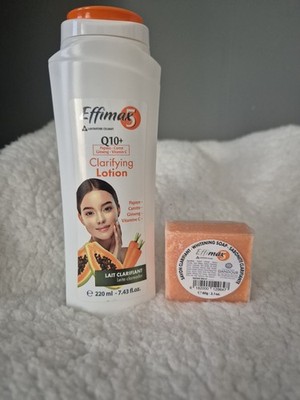 EFFIMAX 5.5 KLÄRENDE LOTION MIT PAPAYA KAROTTE GINSENG VITAMIN C & SEIFE