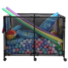 271 Gallon Pool Storage Rack | For Outdoor Pools/Decks/Beaches, Stores Swimmi...