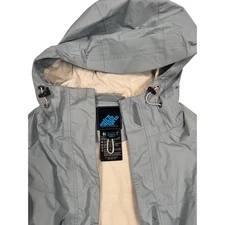 Eastern Mountain Sports Gore-Tex Hooded Rain Jacket Womens Small EMS Coat