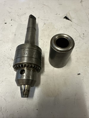 10  South Bend Lathe Rigid Supreme  Chuck Model: 6T33 0-1/2  Cap. MT3 W/Adapter