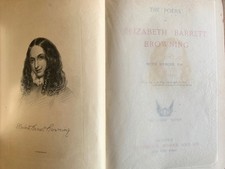 The Poems of Elizabeth Barrett Browning. Warne, approx 1850. Albion Edition.