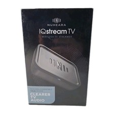 Nuevo y Sellado Nuheara IQstream TV Transmisor de Audio Escuchar TV Mejor (NU410)