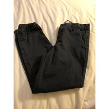 OLD NAVY boys size 10 Regular Navy Blue chino Khaki Joggers