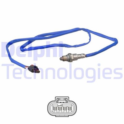 DELPHI ES21123-12B1 Lambdasonde für FORD FOCUS III Turnier Kuga Mk2 (DM2) 760mm
