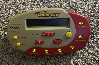 Vintage GeoSafari World Lab Handheld Game WORKS 