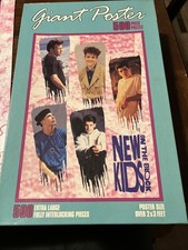 NKOTB New Kids On The Block 500 Piece Poster 2ft x 3ft Puzzle Milton Bradley