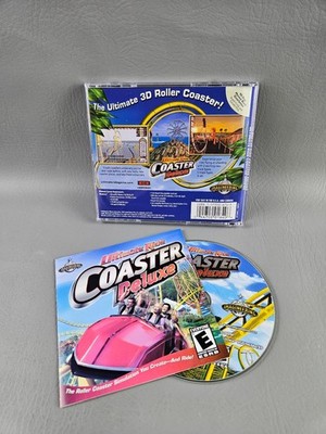 Ultimate Ride Coaster Deluxe PC Video Game Roller Coaster Simulation CIB