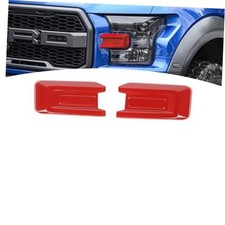 for F150 Raptor Front Bumper Trim Cover Fit for Ford F150 Raptor 2015-2020 Red