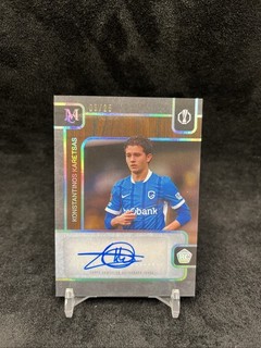Topps Museum UEFA Club 25/26 Konstantinos Karetsas Auto KRC Genk /25 RC Rookie