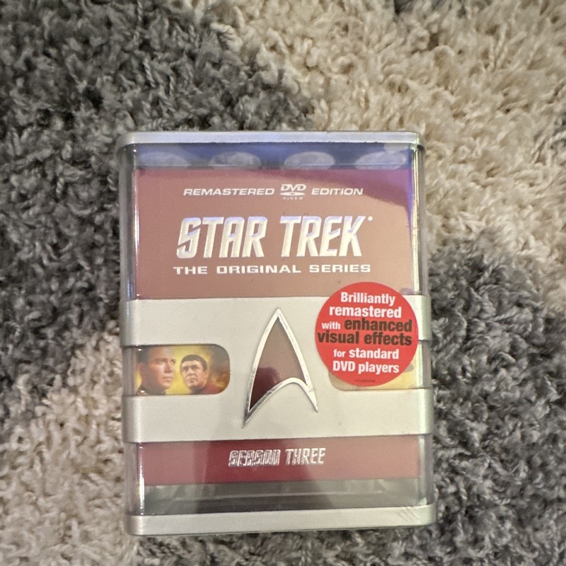 Star Trek: The Original Series Season 3 Remastered DVD TV Series