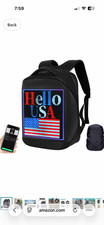 Welaso Smart Bluetooth LED Backpack Large 25l Led Backpack!