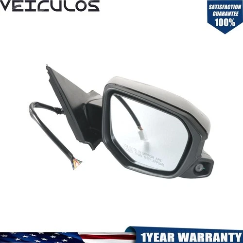 Passenger Side Mirror Power Fold Heated Camera 11Pin For Honda Civic 2016-2020
