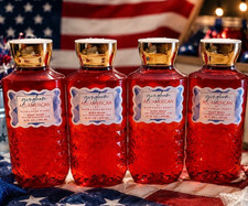 4x Bath Body Works GINGHAM ALL-AMERICAN Body Wash Shower Gel Lot x 4