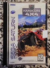 TNN Motorsports HardCore 4x4 (Sega Saturn, 1996) CIB, MANUAL INCLD,FAST SHIPPING