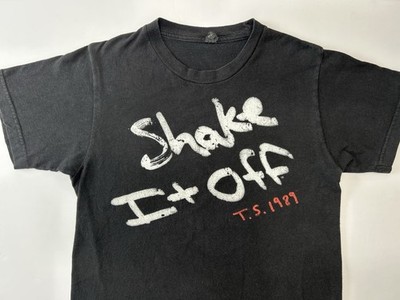 Taylor Swift Shake It Off 1989 T Shirt 2013 Official Website Merch Tultex SMALL