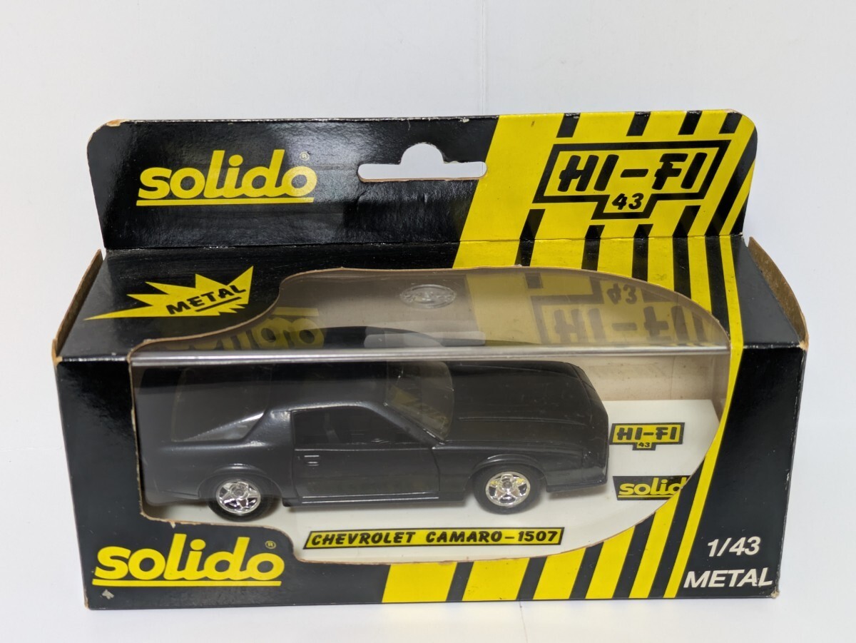 Solido Chevrolet Camaro Z 28 Coupe 1982 1:43 1507