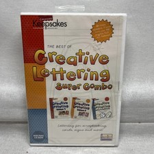 Creating Keepsakes Creative Lettering Super Combo New Sealed