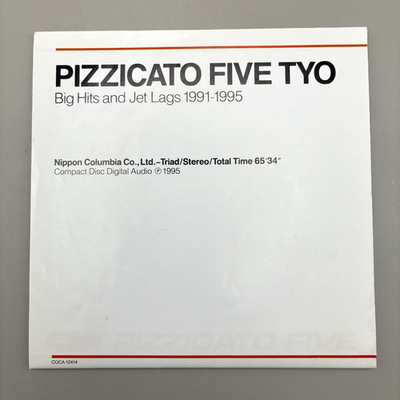 Pizzicato Five TYO Big Hits & Jetlags 1991-1995 CD Japan Import