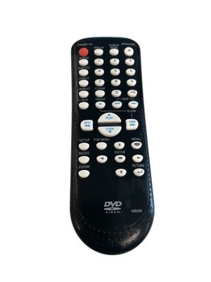 Magnavox NB093 DVD player remote control,  MDV2100, MDV2300, DP100MW8BA