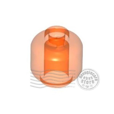 1x LEGO 3626 Minifig Head Trans-Neon Orange | 6168666 6039180 | eBay