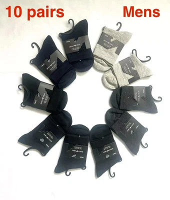 Emporio Armani Socks Men | Premium Quality | Comfortable Modern Style (10 Pairs)