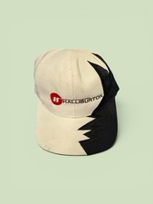Vintage Halliburton Adjustable Hat Black/White Used