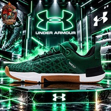 Under Armour TriBase Reign 5 Training Shoes Green Gum - Men s Size 11
