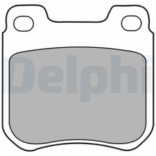 Satz Bremsbeläge Bremsklötze hinten für Saab 9-3 YS3D 9-5 YS3E 900 2 | 245551