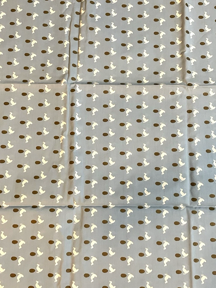 Cotton Ducks Animals Blue Fabric Print 2 Yards x 35 Inches Wide - Image 3 of 4