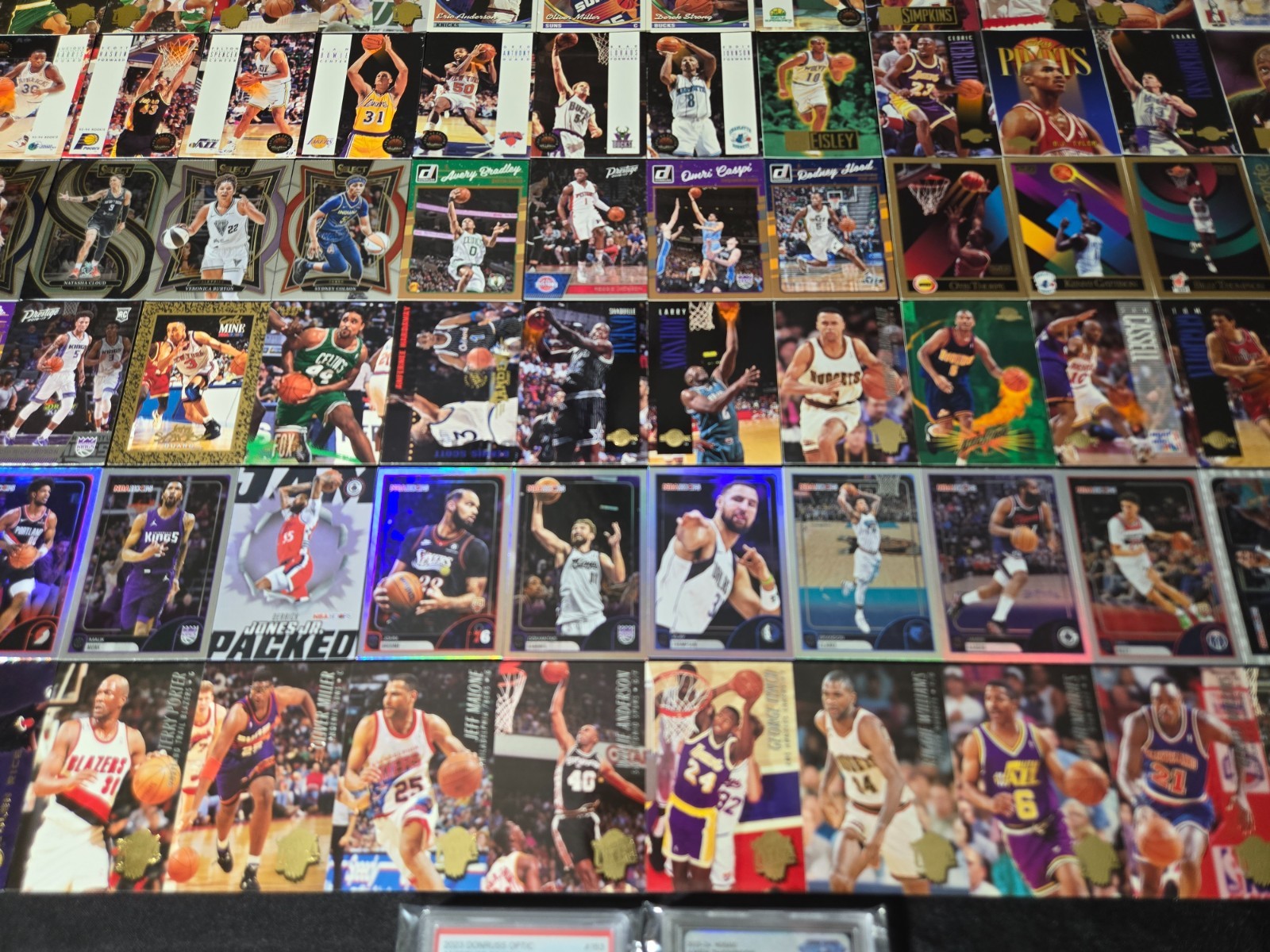 AnotherTime Lot of 268 Basketball Cards Kobe Bryant Michael Jordan PSA Auto /8 view 10